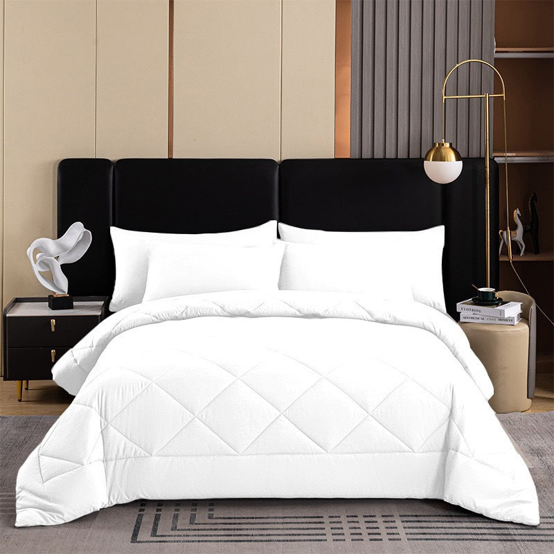 🛏️3-delt quiltet dynesett med pute