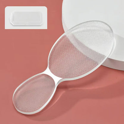 Eksfolierende fotfil i nanoglass med etui