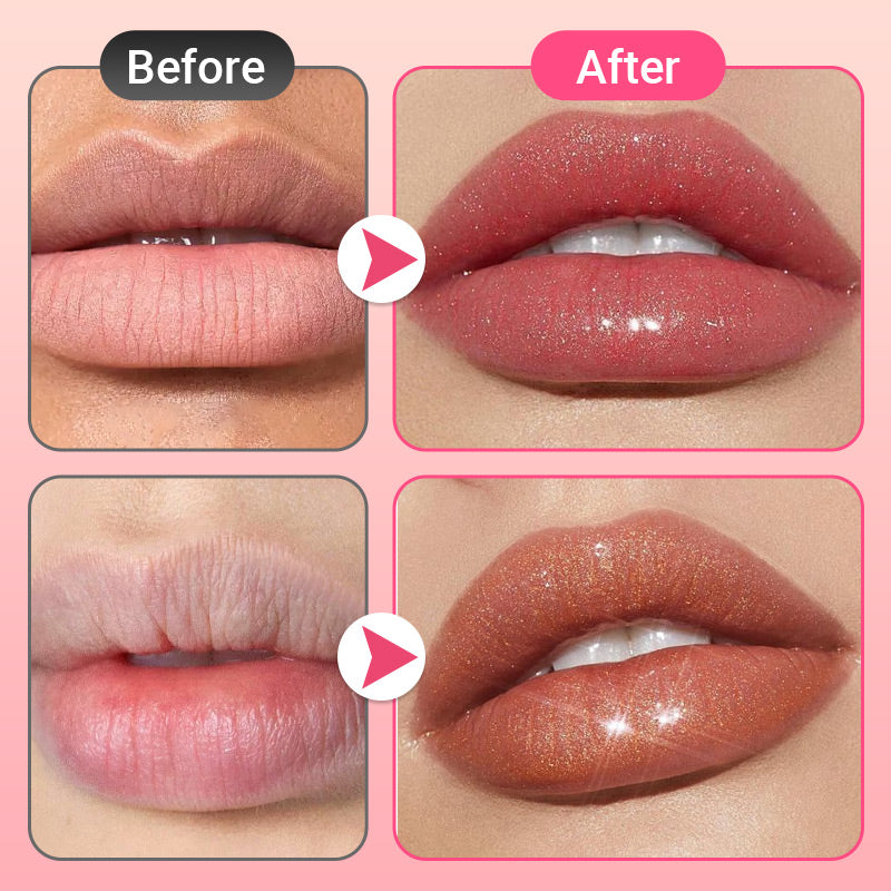 💄 Lipgloss med høy glans | 13 nyanser