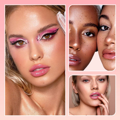 💄 Lipgloss med høy glans | 13 nyanser