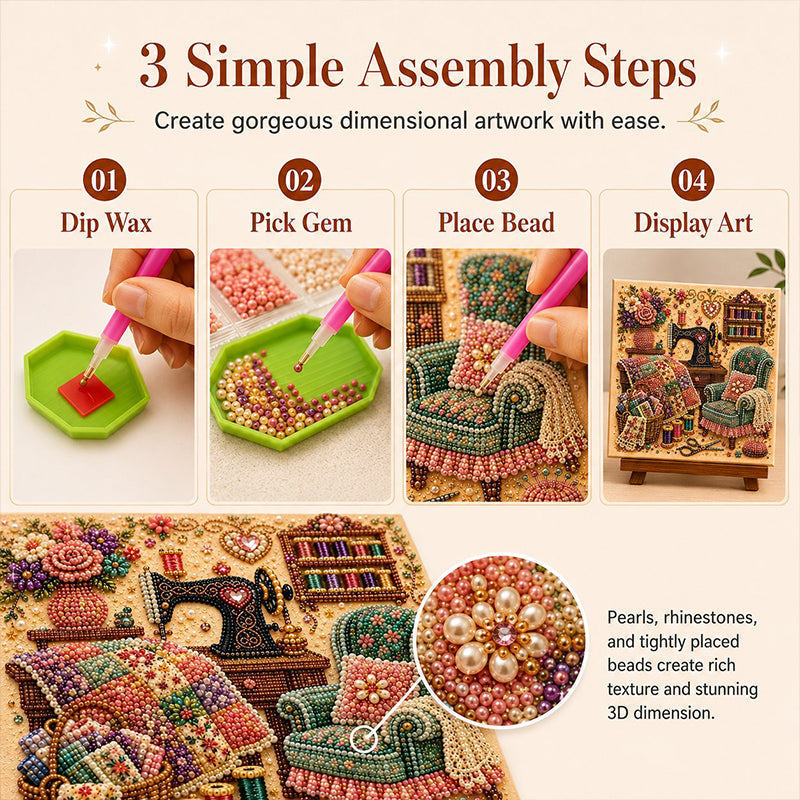 Creative Escape diamantmalingssett