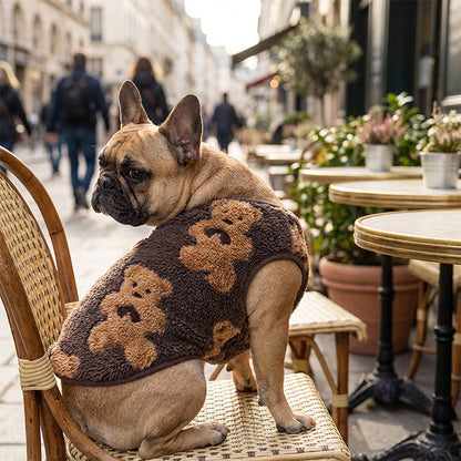 ⏳Begrenset tidsbegrenset 50 % rabatt⏰Søt plysjfôret kjæledyrvest🐶🧥