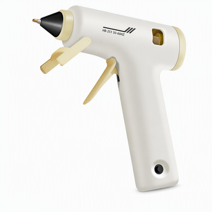 Oppladbar, trådløs mini-limpistol for hobby og DIY