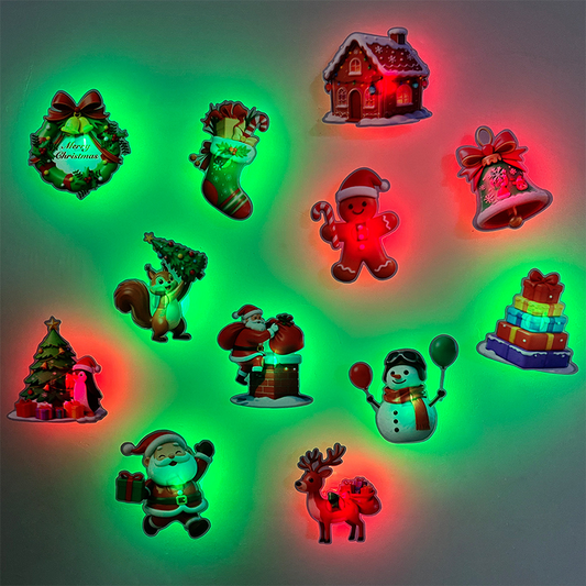 🎅Julesalg 49 % RABATT✨LED-julebelysning på veggdekor