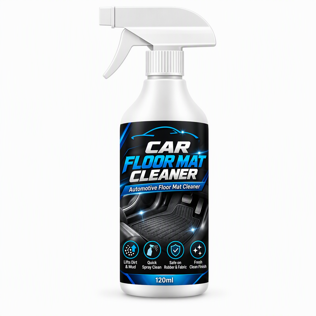 Spray til flekkfjerner for bilmatter