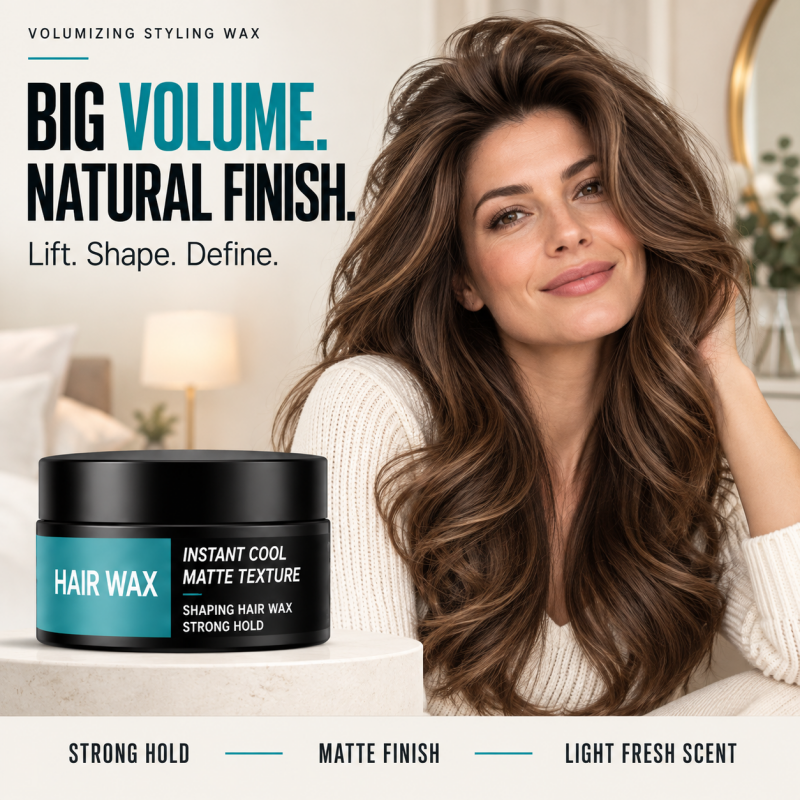💇 Matt hårvoks eller stylingleire, 100 g
