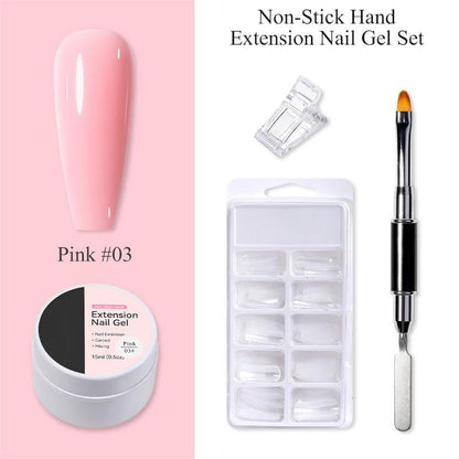 🥳SOMMERENS SPESIALTILBUD💞OVER 50 000 SOLGTE!🔥Gel til negleforlengelse💅