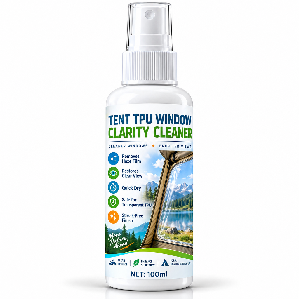 Tent Gjennomsiktig TPU Vindusrens Spray