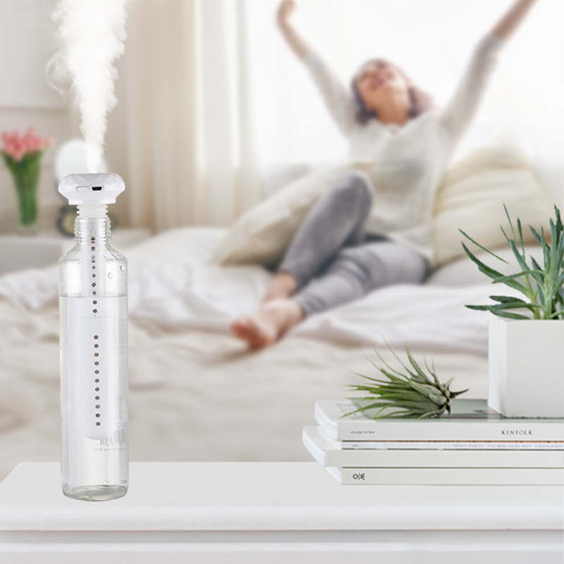 💧✨ Mini-luftfukter for reise – Gjør en vannflaske om til en personlig luftfukter
