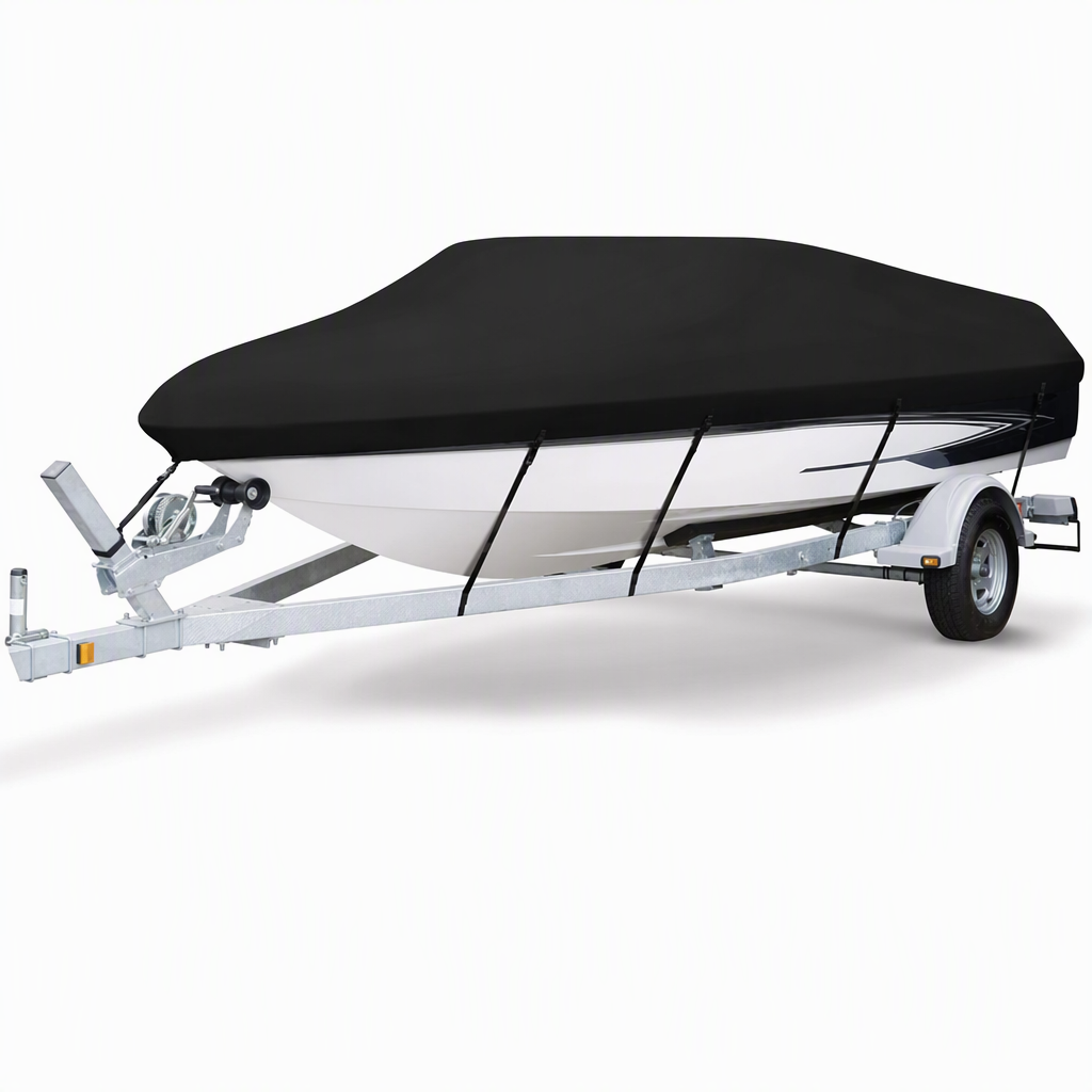 🎃 HALLOWEEN-TILBUD: 50 % RABATT! 🚤🌧️ Si farvel til regn, snø og værskader! 💪 Premium vanntett båttrekk for V-skrogbåter – rivebestandig, værbestandig og med ekstra sterke festestropper! ⚓✨