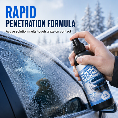 ❄️ Isfjerningsspray for frontruter – Rask frostfjerner for vinterkjøring