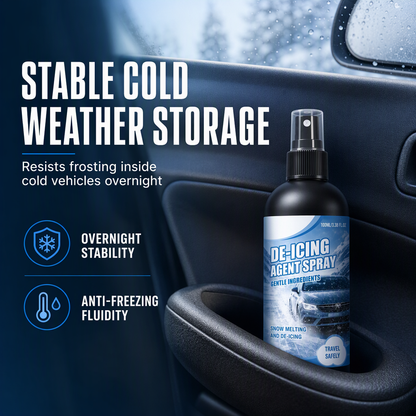❄️ Isfjerningsspray for frontruter – Rask frostfjerner for vinterkjøring