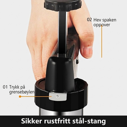 🔥SPESIALTILBUD 50 % RABATT🔥Kakeform i rustfritt stål med 13 skiver og 8 dyser