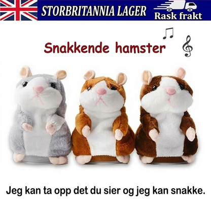 🐹 PRATENDE HAMSTER - GJENT DET DU SIER & AUTOMATISK HODESVINGING FUN 🎁