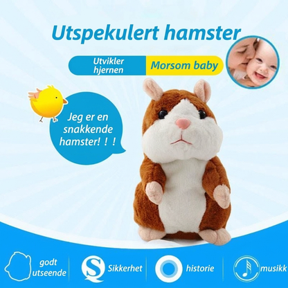 🐹 PRATENDE HAMSTER - GJENT DET DU SIER & AUTOMATISK HODESVINGING FUN 🎁