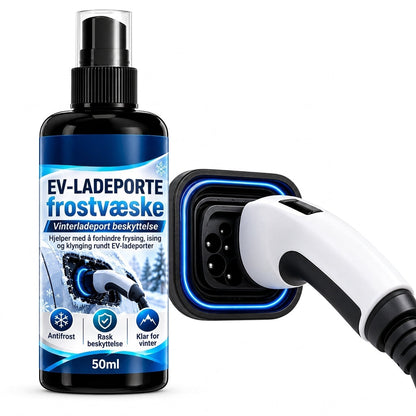 ❌ Avfrostning av ladeportklaff for elbiler – Målrettet spray for fjerning av is om vinteren