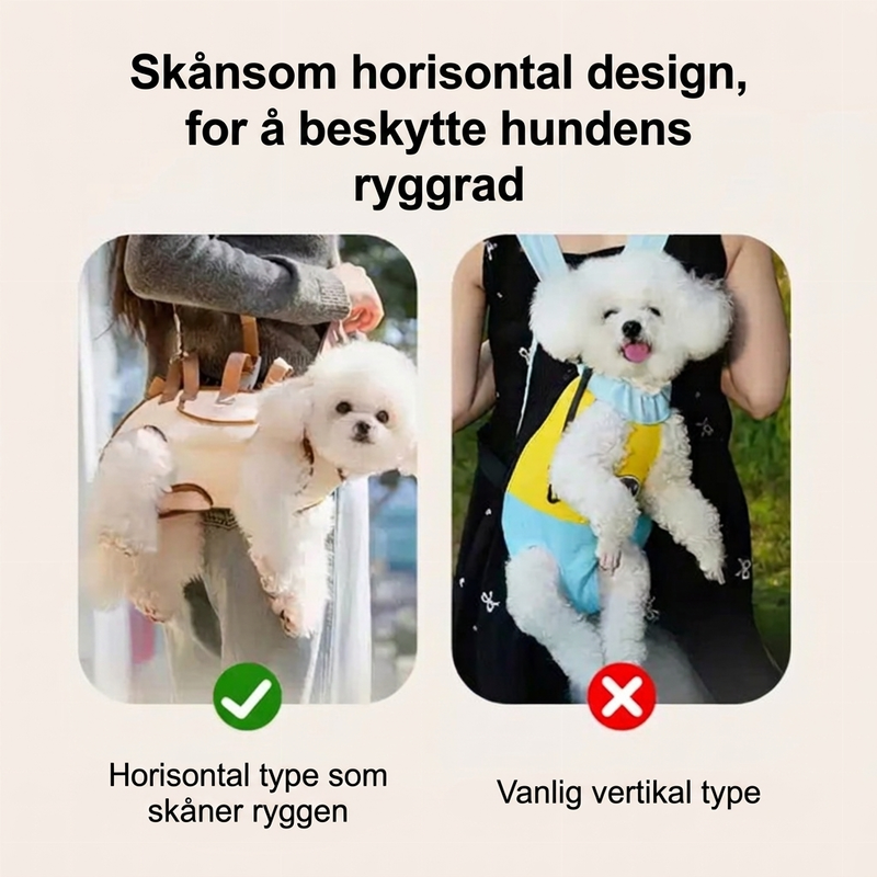 🐶 BARE I KORT TID: 50 % RABATT! 🐾 Bærbar, pustet nettvester for kjæledyr – med ryggstøtte og allsidig komfort 🐕