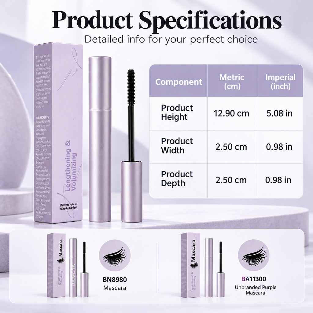 Vannfast mascara for lengde og volum – kjøp 1, få 1 gratis