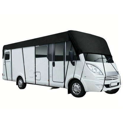 🎃Halloween-tilbud 50 % RABATT!🚐Taktrekk til campingvogn og bobil – 210D Oxford med sikre, justerbare stropper