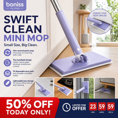 🔥HOT SALE 50% OFF💥Convenient Cloth Changing Mini Mop