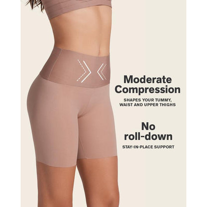 🎉Julesalg - 50 % RABATT🍑Treningsshorts med høy midje for rumpeløfting til dame🍑 - Form og slå med stil! 🏋